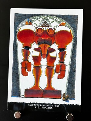 VAMPIRE SERIES PHOBOS CAPCOM World Card 131 1st BANDAI Japanese JAPAN