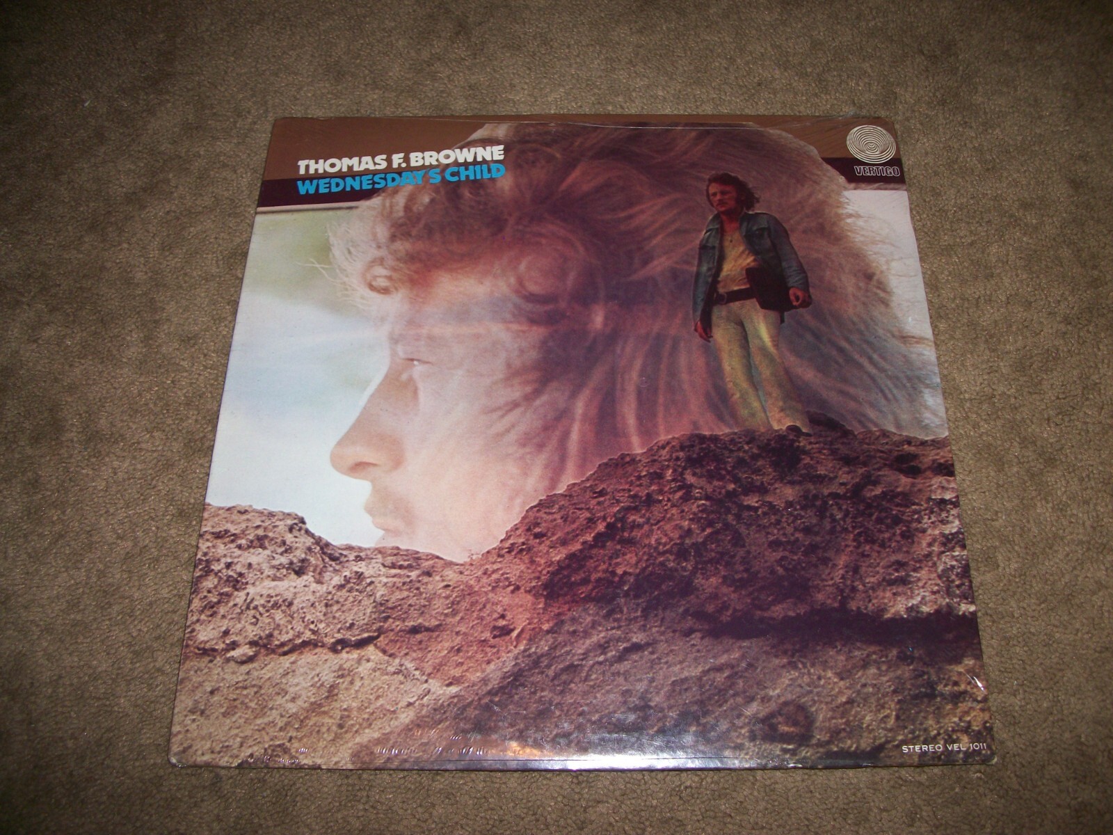 Thomas F. Browne ‎– Wednesday's Child LP - ORIG. VERTIGO VEL 1011 - SEALED