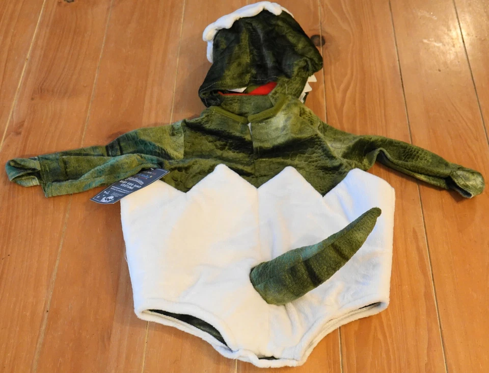 New Pottery Barn Kids BABY DINOSAUR WITH EGG Costume Infant Toddler 12-24 Months - Image 2 of 2