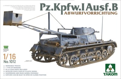 Takom 1/16 PzKpfw.I Ausf.B Light Tank