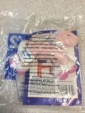2001 McDonalds Toys "R" Us Toy Animal Alley Plush Darla the Pink Unicorn NIB