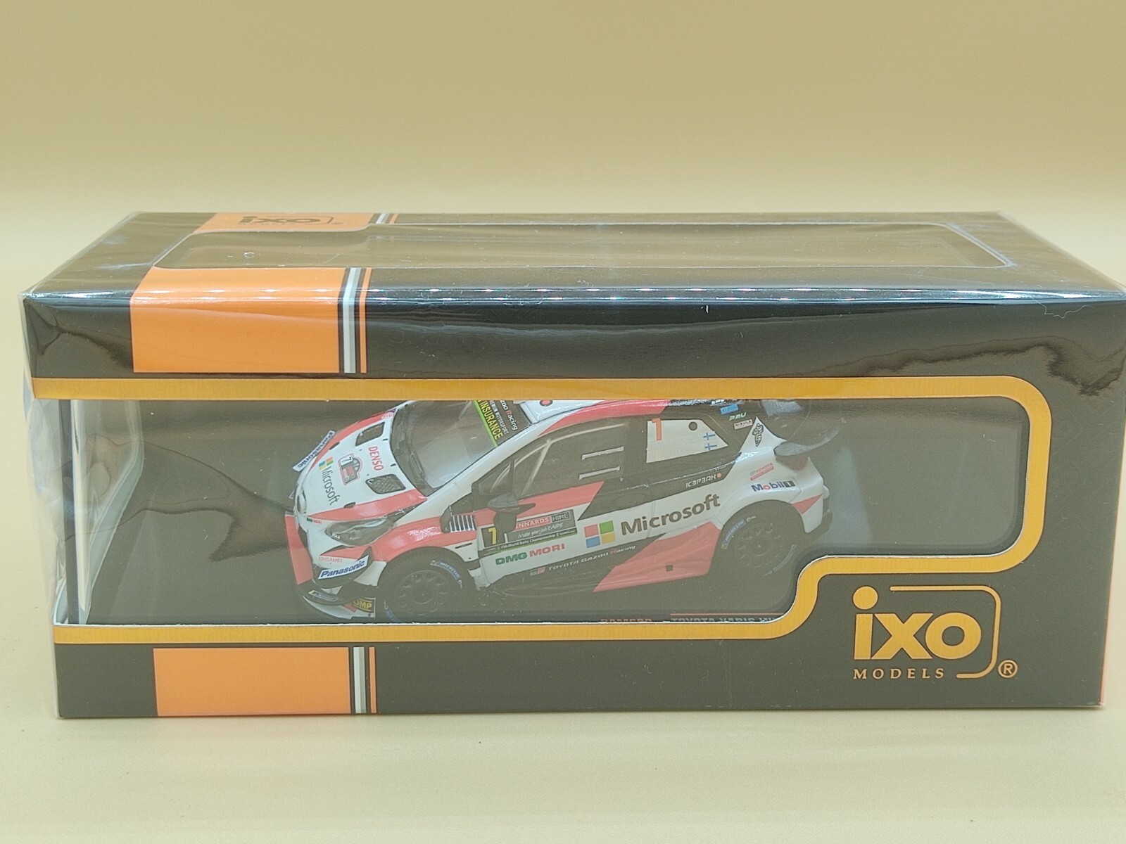 1/43 Toyota Yaris WRC #7 Rallye Australie 2018 Latvala IXO Models RAM689