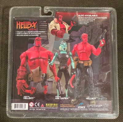 Hellboy Animated Deluxe Action Figure Abe Sapien Moc Gentle Giant