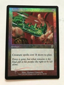 Feroz's Ban - 7th Edition - Foil - MTG TCG - NM