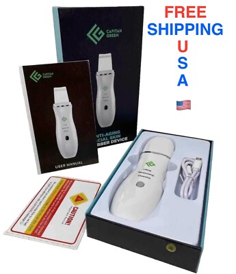 Anti Aging Scrubber Device on the Face, Neck, Chest & Pores on the Nose USA 