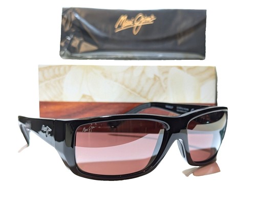 Maui Jim Japan MJ-137-02 Catamaran Sunglasses Black #4.838  display picture 1