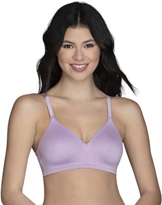Vanity Fair Beyond Comfort Full Coverage Wireless Bra Lilac 72282 Sz.38C,38D