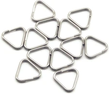 12Pcs Camera Accessory Kit - Stainless Steel Eyelet, Split, Lug, Triangle Strap,