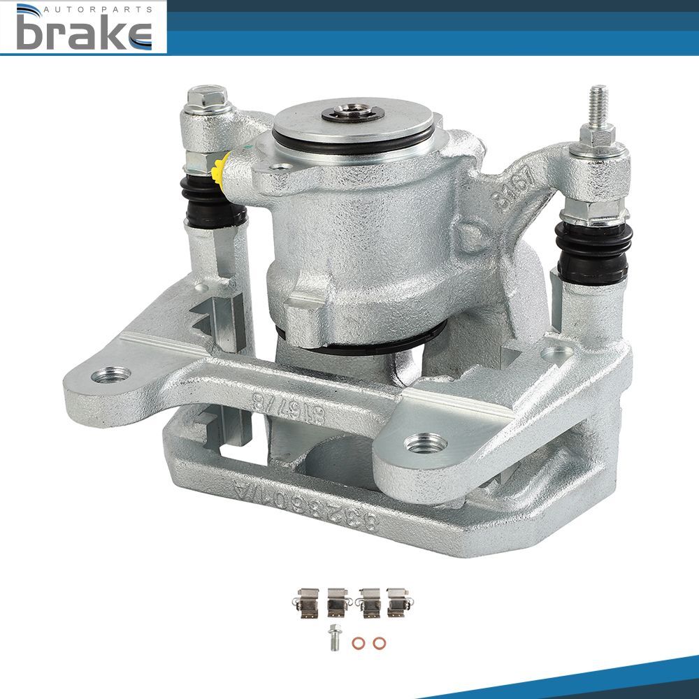 2014-2021 Jeep Cherokee Driver Side Rear Brake Caliper with Bracket