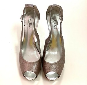 multi colored glitter heels