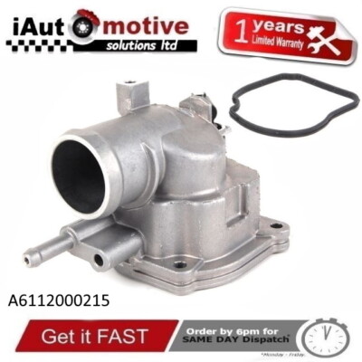 Mercedes C S V-Class C200 C220 S320 V200 V220 CDI Thermostat with Housing