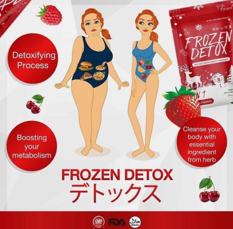 Frozen Collagen + L-Glutathione - Complément 2 En 1 Authentique - Détox Et Immunité
