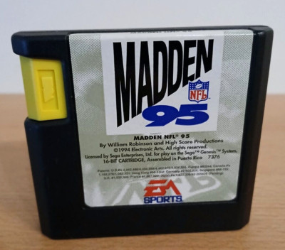 Madden NFL 95 - Sega Genesis Spiel / US Mega Drive Game / American Football  