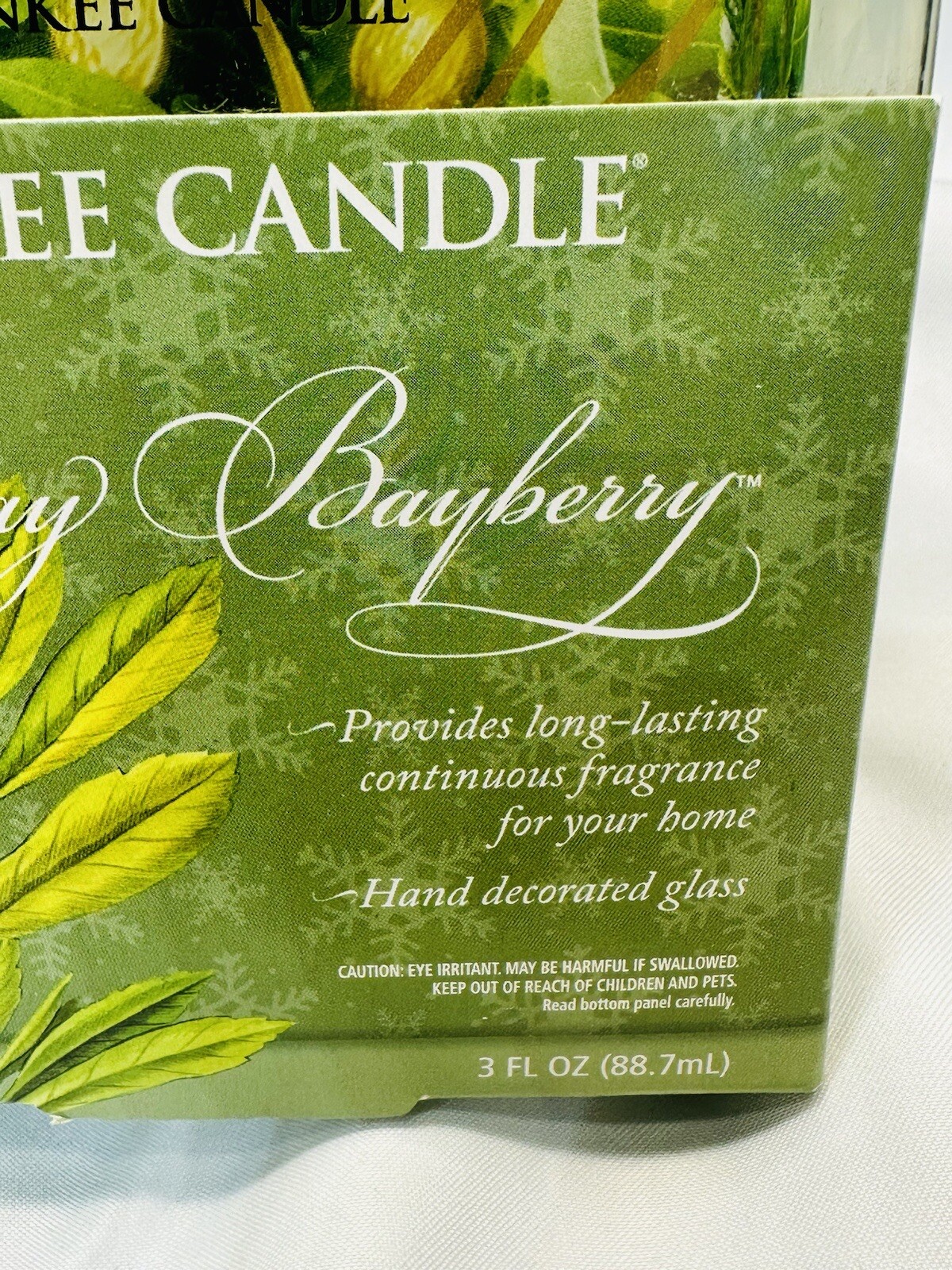 Yankee Candle Reed Diffuser Holiday Bayberry 3oz Long Lasting Fragrance