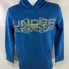 Under Armour Hoodie Youth XL Cold Gear Threadborne Pullover Hooded Sweatshirt