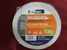 SHURTAPE BUTYL RUBBER FOIL TAPE 3"X100' GENERAL PURPOSE SEALANT ALL WEATHER