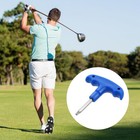 <!--F#f_0-->T25 Golf Head Adjustment Tool Stainless Steel Golf Club Driver Torque Tool Blue<!--F/-->