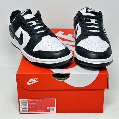 Nike Dunk Low Retro White Black Panda WOMENS SIZES DD1503-101 | eBay