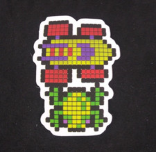 Colorful Gamers  Video Gaming Sticker 2.5" x 1.78" AF 