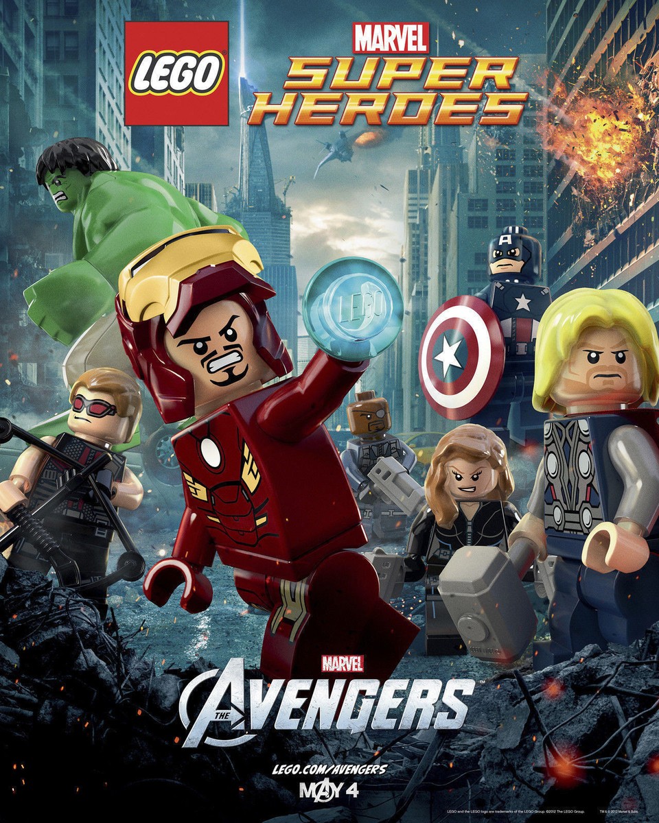 Movie Poster Lego Marvel Films Lego Iron Man Poster Marvel Lego