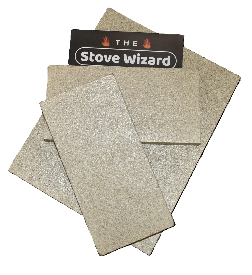 Vermiculite Firebrick Fire Board 25mm Heat Proof Brick Fireboard Various Sizes - Image 3 of 4