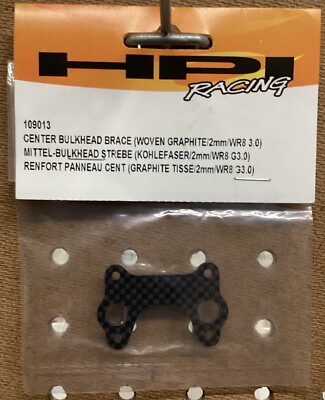 HPI 109013 Center Bulk Head Brace 2mm/WR8 3.0