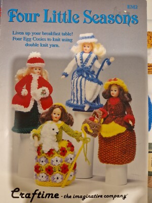 Craftime Four Little Seasons Knit Egg Cosies EM2 Kopie