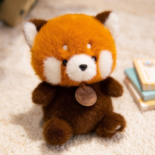 Red Panda Sitting Animals Plush Stuffed Animals Capybara Stuffed Toy Kids Toy - Picture 8 of 24