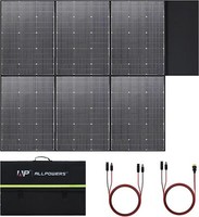 Allpowers Wasserdicht 600W Monokristallines Tragbares Solarpanel Solartasche Dhl
