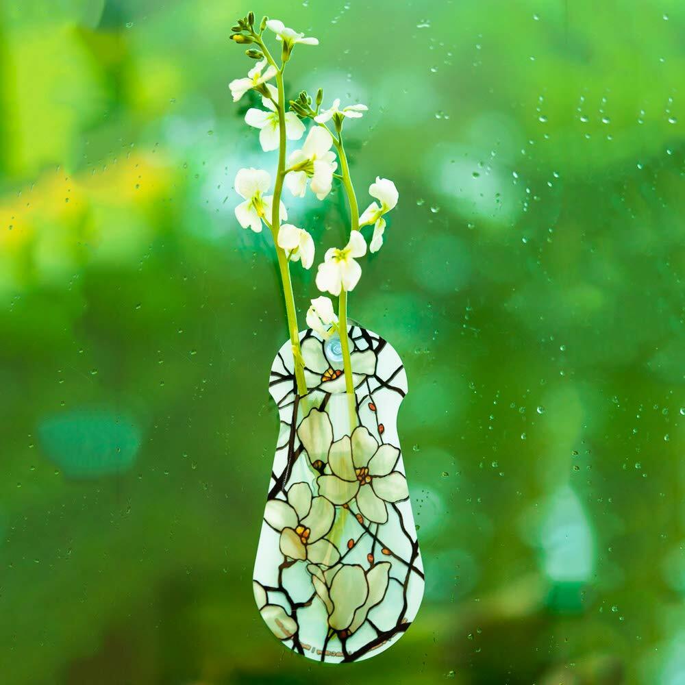 Modgy Collapsible / Expandable Suction Cup Flower Vase Tiffany