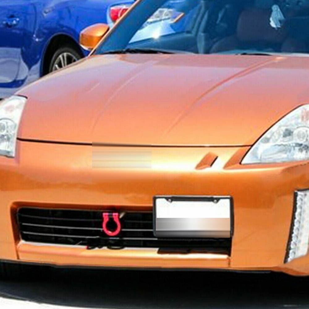RED Sporty Front Rear Tow Hook for Nissan 370Z GTR GTR Juke Infiniti G37 Q60 eBay