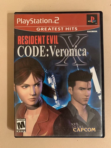 Resident Evil - CODE: Veronica X Greatest Hits (PlayStation 2, 2002) CIB Tested