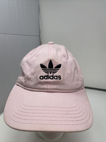 Pink Adidas Hat Adjustable Light Stains 