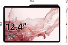 Samsung Galaxy SM-X800 Tab S8+ 12.4" 128GB Wi-Fi Tablet - Graphite - Excellent - Image 2 of 4