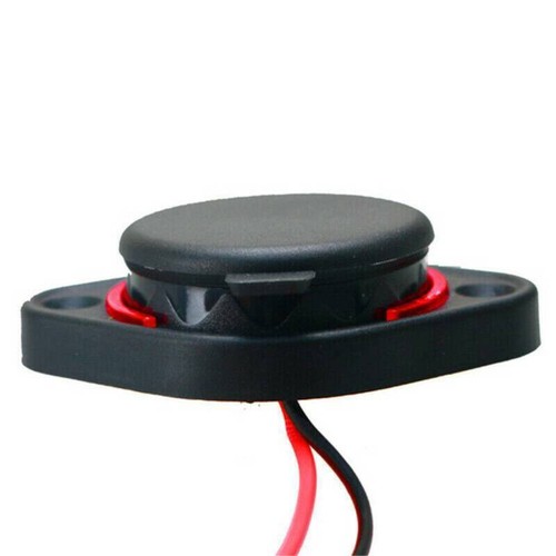 12V /24V - 3.1A Waterproof Car Dual Black ABS USB Port Charger Socket Outlet LED - Picture 7 of 16