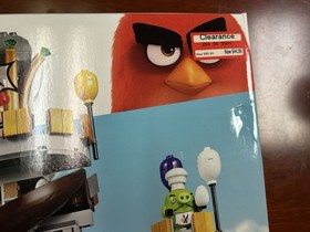 LEGO 75826 The Angry Birds Movie  ~ KING PIG'S CASTLE ~ New  Sealed Retired RED