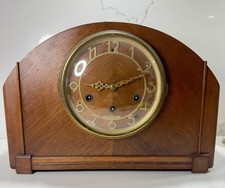 Seth Thomas Mantel Orologio n.124 Westminster Carillon 1940 Mogano 