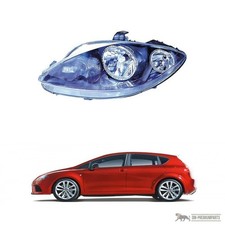 Hauptscheinwerfer Scheinwerfer links H7/H1 passt für Seat Leon 05-09