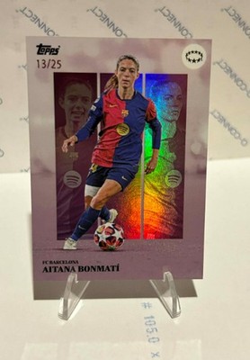 Topps Simplicidad 24-25 2025 Aitana Bonmati Purple 13/15 FC Barcelona Spain C245