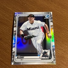 J.J. Bleday 2020 Bowman Chrome Prospects Refractors /499 #BCP116 Numbered Card 