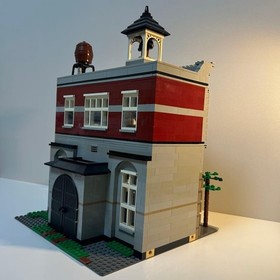 Used LEGO 10197 Creator Expert Modular Buildings Fire Brigade Japan