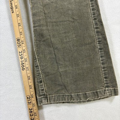 Corduroy Bootcut Pants Brown The Limited Womens Size 6 Fits Like