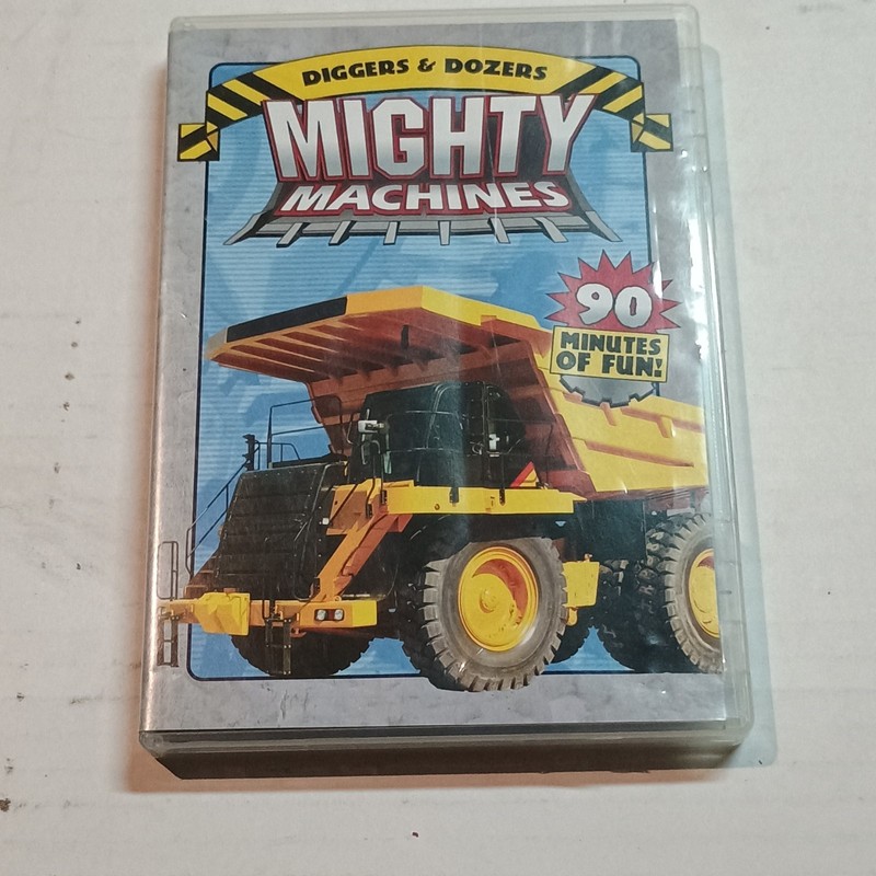 NCircle Mighty Machines: Diggers & Dozers DVD (2007) 90 Min Bonus Episodes