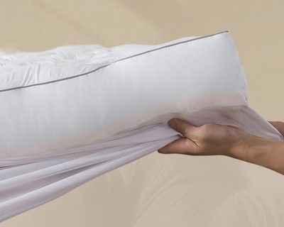 5 Inch Memory Foam Mattress Topper King Size, Supportive Fluffy Shredded Memo...