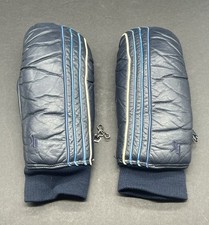 Vintage Hotfingers Women's Puffy Navy Mittens Gloves Medium Snowmobiling Ski