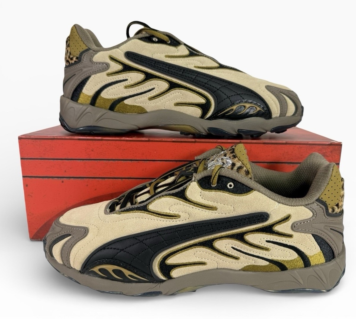 A$AP ROCKY x PUMA Inhale Sneaker ASAP Leopard 405579 Men's Shoe