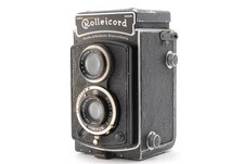 Excellent Rolleicord II 6x6 TLR Film Camera Carl Zeiss Triotar 75 F4.5 Polaroid