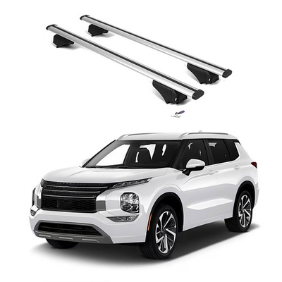 #ad #ad ERKUL Roof Rack Cross Bars for Outlander PHEV 2023 2026 with Flush Rails Silver $89.99