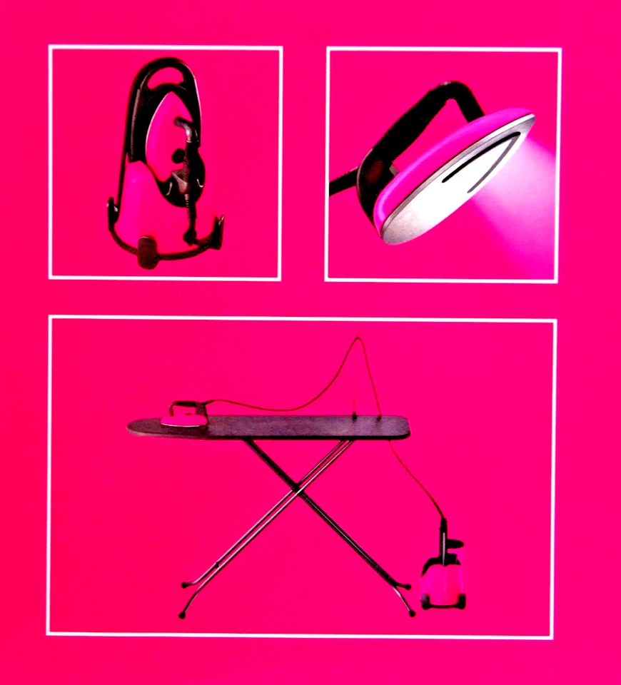 Dampfbügelstation 3in1 Bügelstation Laurastar Lift Plus Pinky Pop tragbar 2200 W - Bild 2 von 4