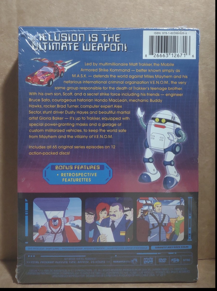 NEW - M.A.S.K.: The Complete Series DVD 1985-1986 [Shout Factory